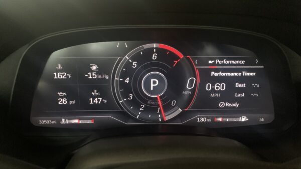 CT5 Upgraded Cluster with V Menus